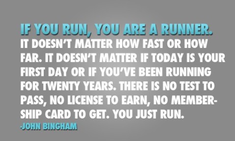 If You Run You Are A Runner